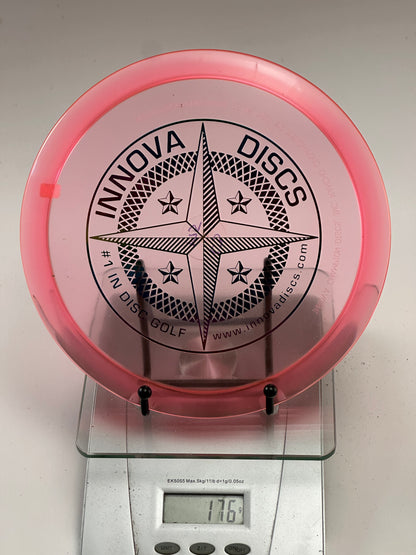 Innova Champion Leopard3 – Transparent Pink w/ Black Star Stamp