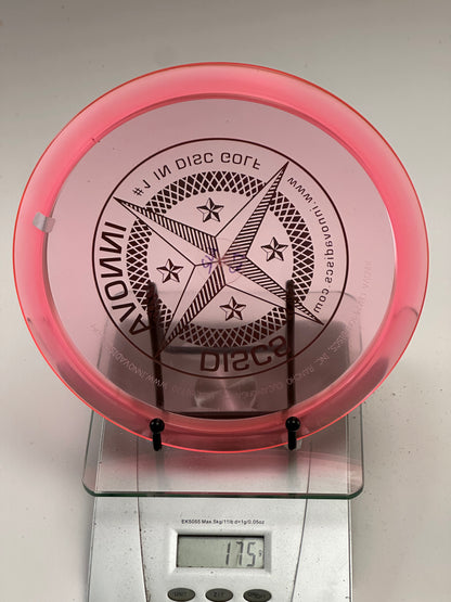 Innova Champion Leopard3 – Transparent Pink w/ Black Star Stamp
