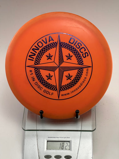 Innova DX Mako Orange Midrange – Compass Star Stamp