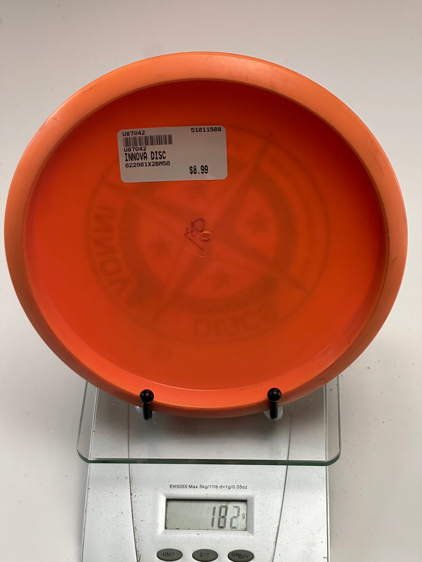 Innova DX Mako Orange Midrange – Compass Star Stamp