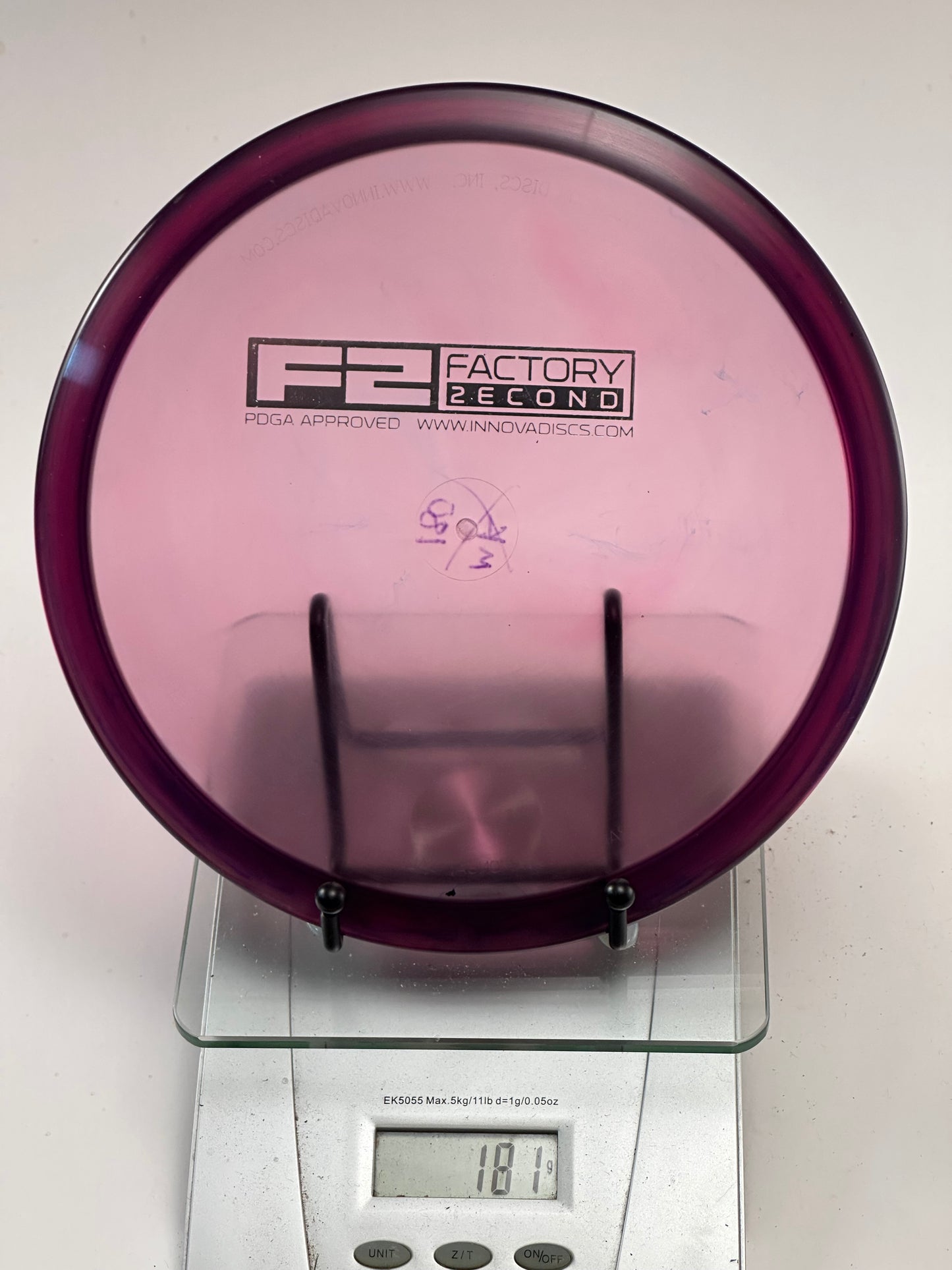 Innova Mako – Champion (F2 Factory Second) Midrange, Clear Purple