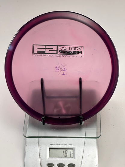 Innova Mako – Champion (F2 Factory Second) Midrange, Clear Purple