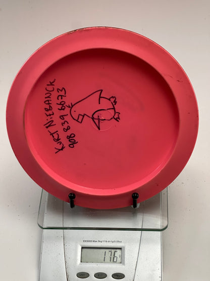 Innova Star Max Distance Driver (Used) Pink w/ Green Stamp
