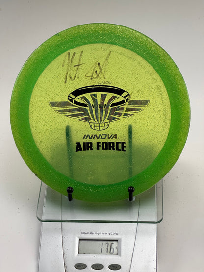 Innova Max Champion Glitter (Air Force Stamp) Distance Driver - Green