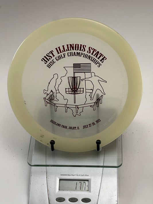 Innova Max Champion Glow Distance Driver – 31st Illinois State Championships Stamp
