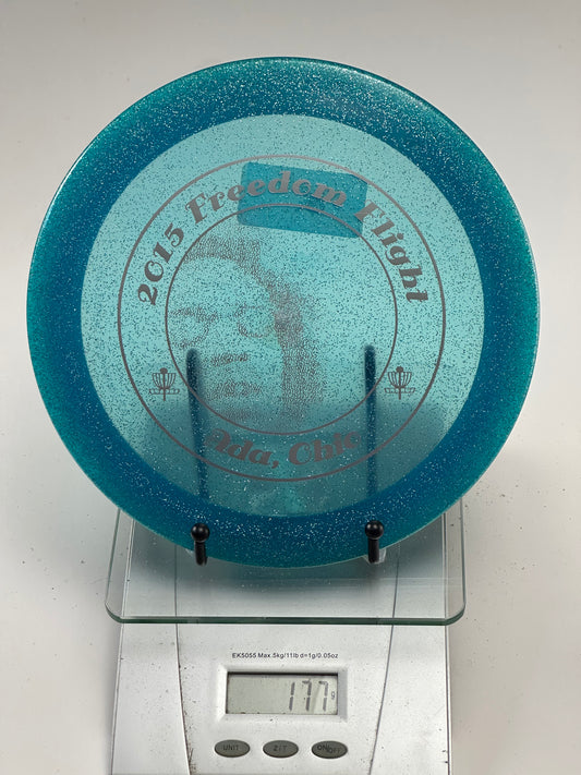 Innova Max Champion GStar Glitter Distance Driver | 2015 Freedom Flight Stamp