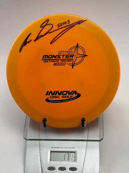 Innova Star Monster Distance Driver - Orange (Signed)