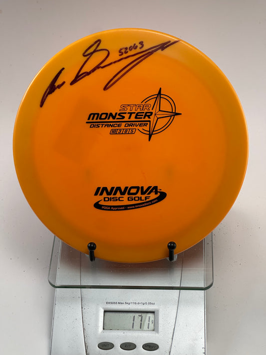 Innova Star Monster Distance Driver - Orange (Signed)