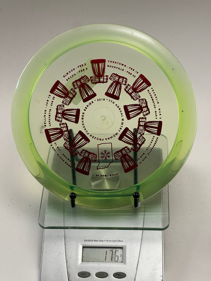 Innova Champion Mystere 176g - 2019 Indiana Frozen Fundraiser (Clear Green)