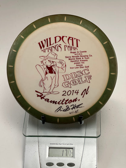 Innova XT Nova Putter | 2014 Wildcat Springs Park Tournament Stamp | Green/White