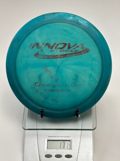 Innova Champion Orc Distance Driver - Translucent Aqua (Inked)