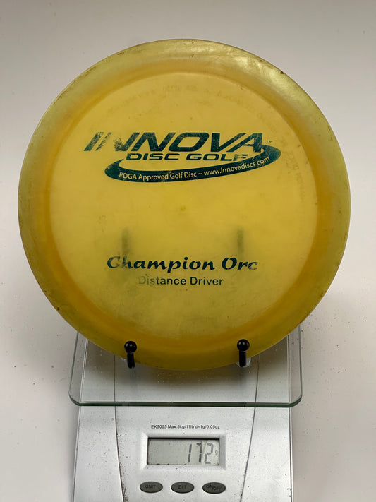 Innova Champion Orc Distance Driver (Translucent Yellow)