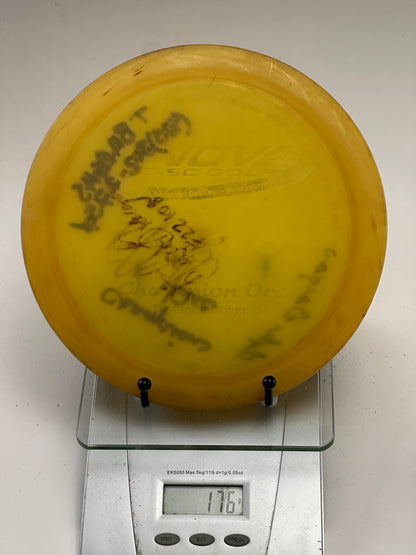 Innova Champion Orc – Yellow Translucent Distance Driver (Inked)