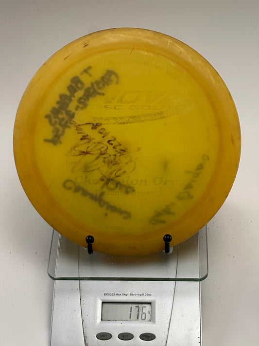 Innova Champion Orc – Yellow Translucent Distance Driver (Inked)
