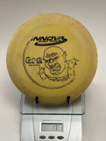 Innova DX Orc Distance Driver - Yellow (Orc Head Stamp)
