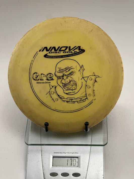 Innova DX Orc Distance Driver - Yellow (Orc Head Stamp)