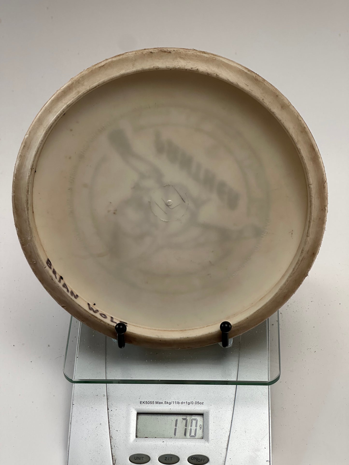 Innova DX Panther Midrange – White w/ Blue Panther Stamp (Vintage)