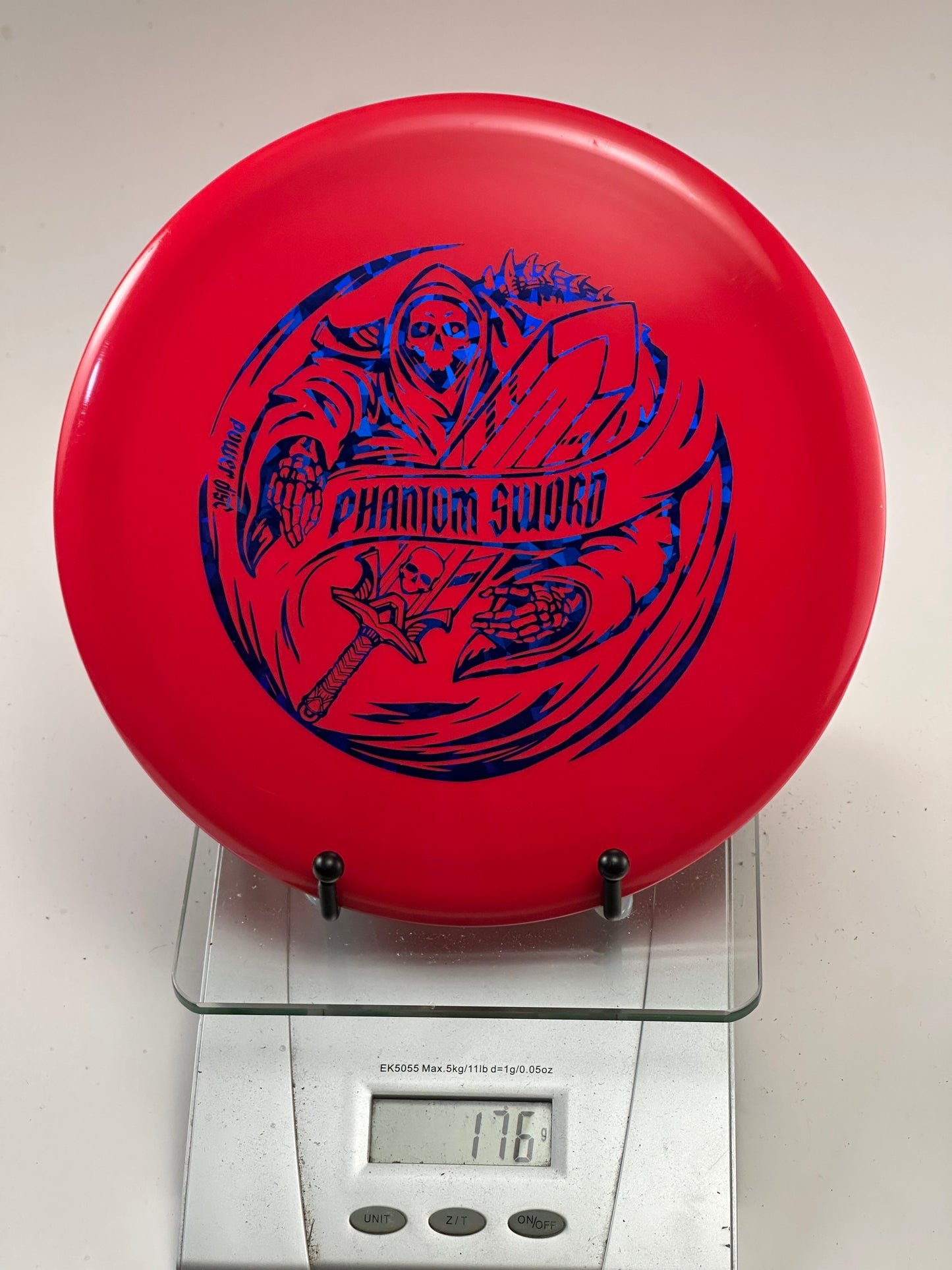 Innova Phantom Sword Power Disc 176g Red Champion-Style w/ Blue Reaper Stamp