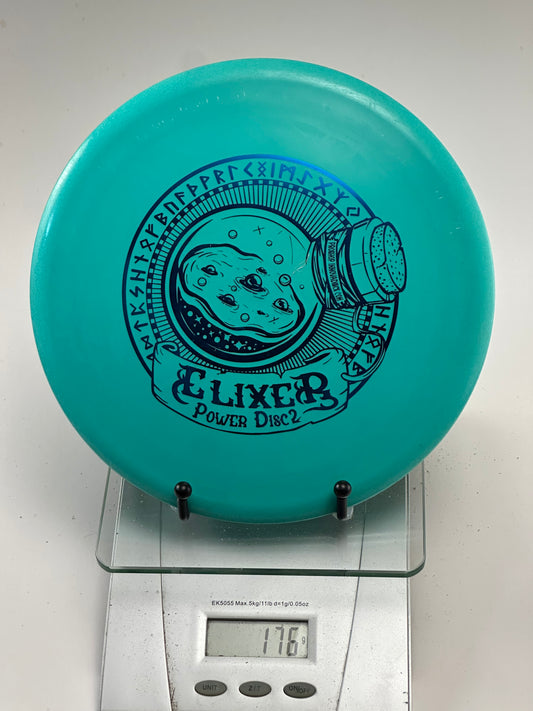 Innova Power Disc 2 (Elixer) Teal w/ Custom Astronaut Helmet Stamp 176g