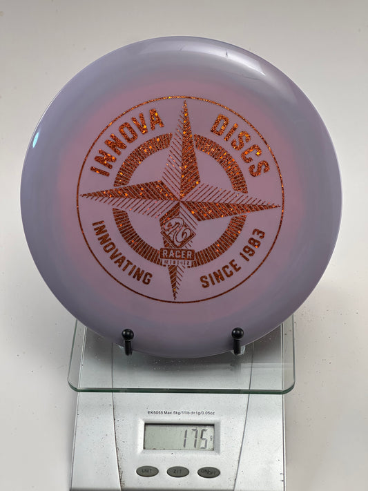 Innova Champion Racer - Lavender - Red Glitter Compass Stamp