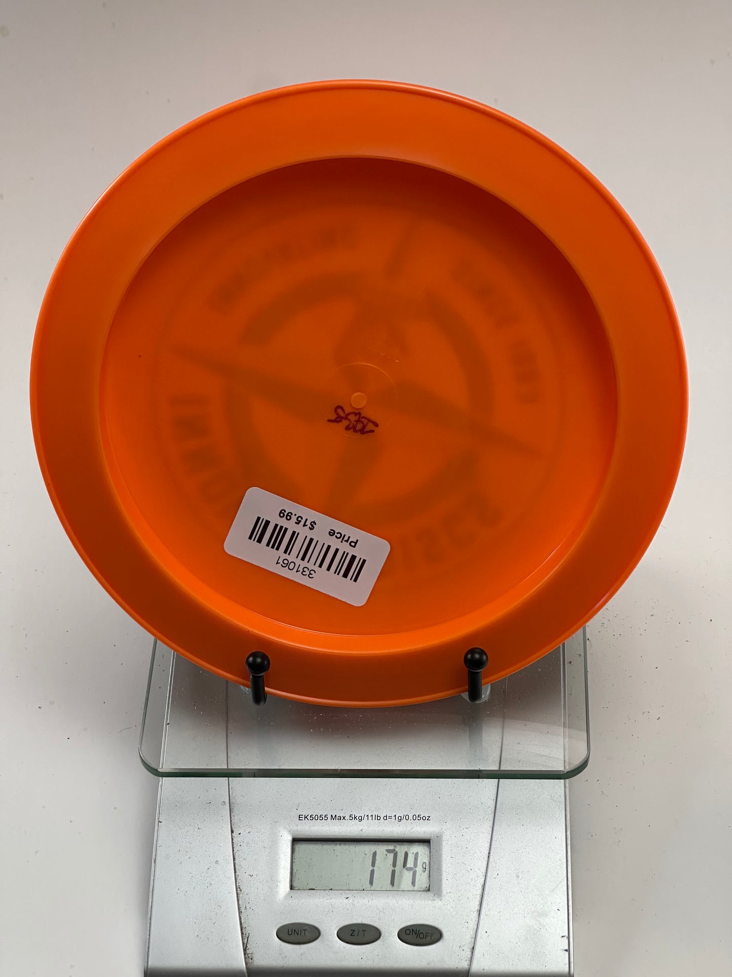 Innova Champion Racer – Orange w/ Pink Shatter Compass Stamp (174g)