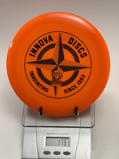 Innova DX Racer Disc Golf Disc - Orange w/ Black Compass Stamp