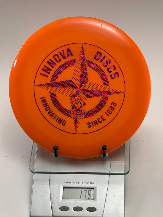 Innova Champion Racer – Orange with Pink Shatter Foil Stamp (175g)