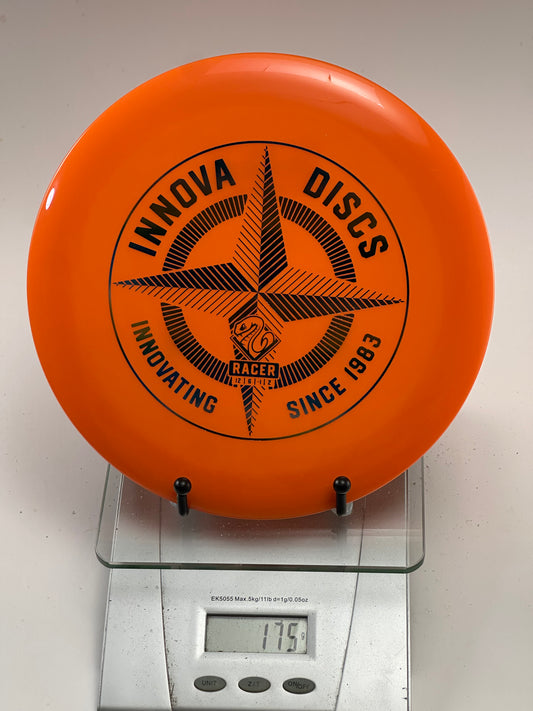 Innova DX Racer Distance Driver - Orange w/ Black Compass Stamp