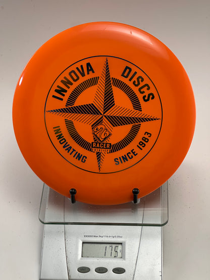 Innova DX Racer Distance Driver - Orange with Black Compass Stamp
