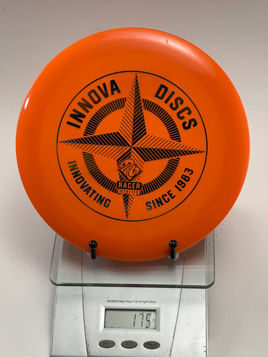 Innova DX Racer Distance Driver - Orange with Black Compass Stamp