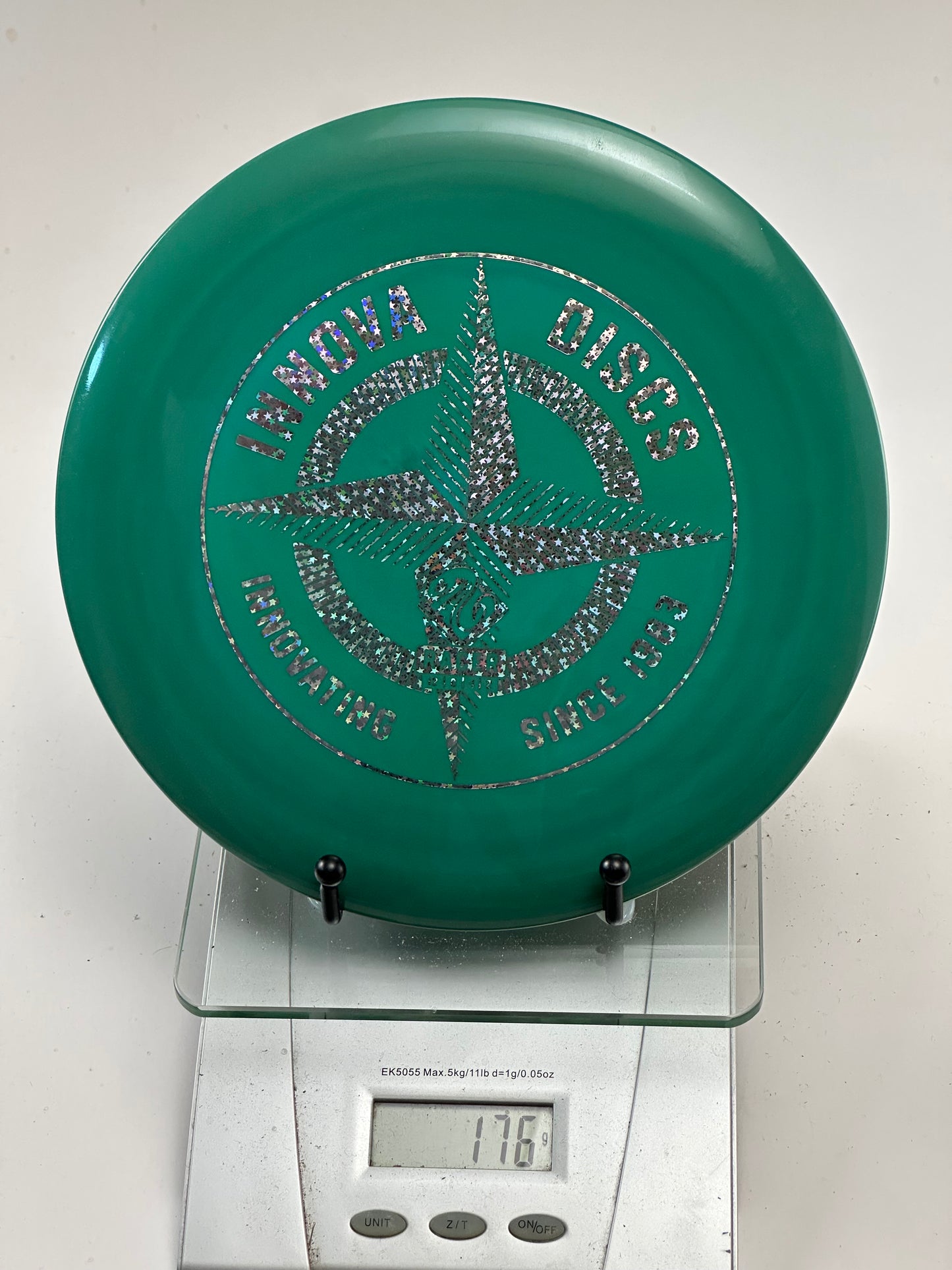 Innova Champion Racer – Teal/Green with Holographic Sparkle Stamp (176g)