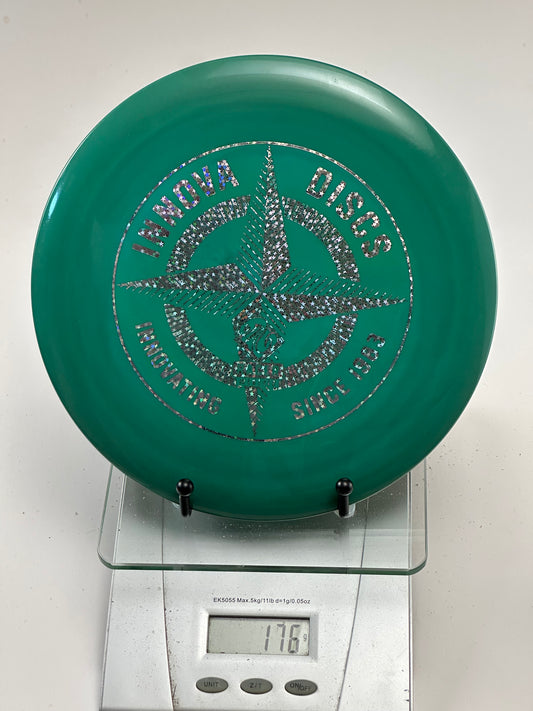 Innova Champion Racer – Teal/Green with Holographic Sparkle Stamp (176g)