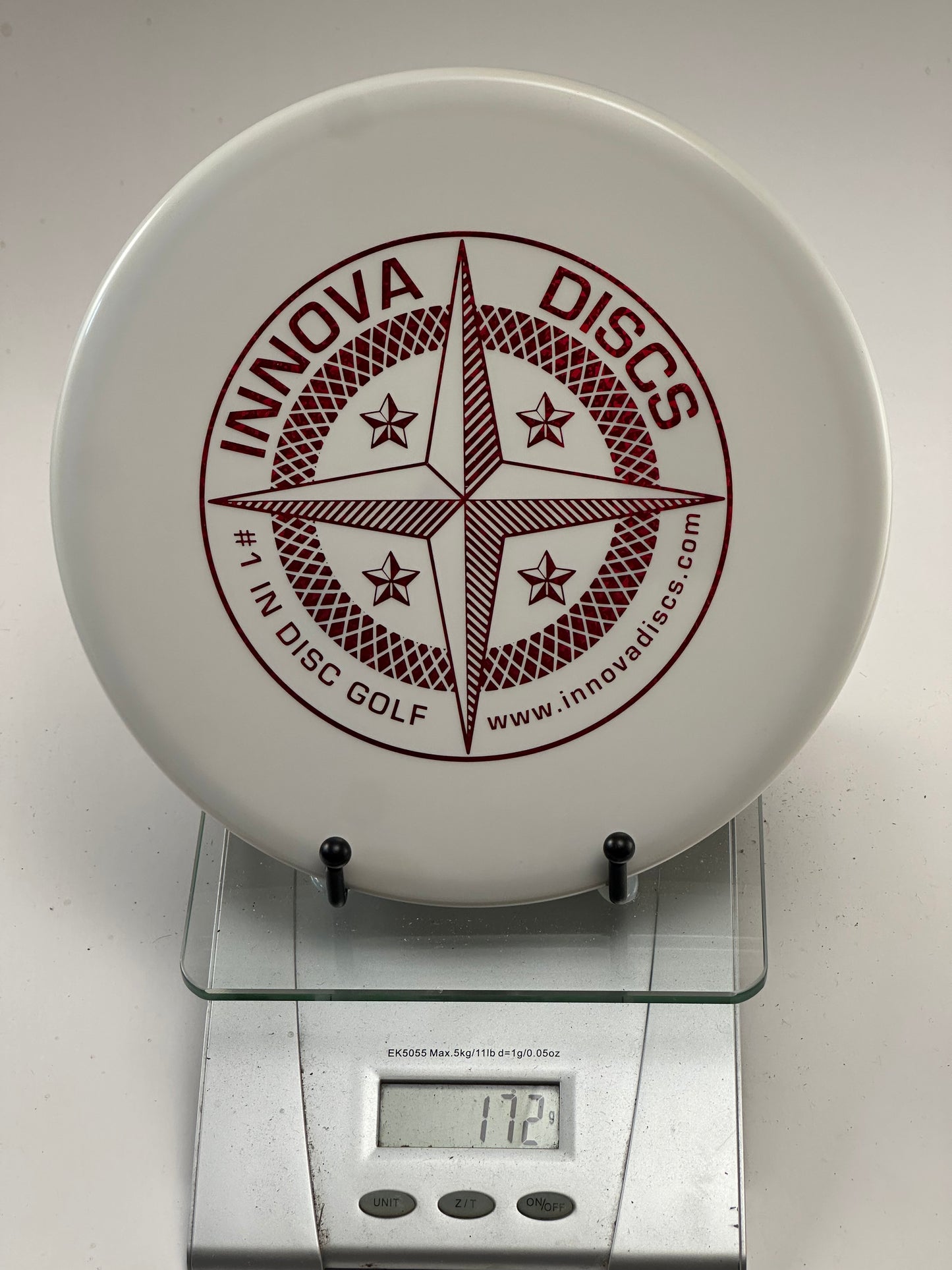 Innova Star Rat Midrange – White w/ Red Compass Stamp (172g)