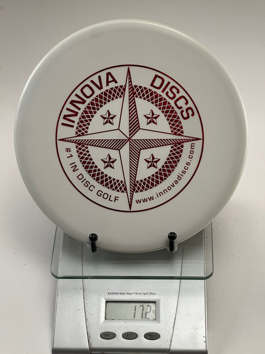 Innova Star Rat Midrange – White w/ Red Compass Stamp (172g)