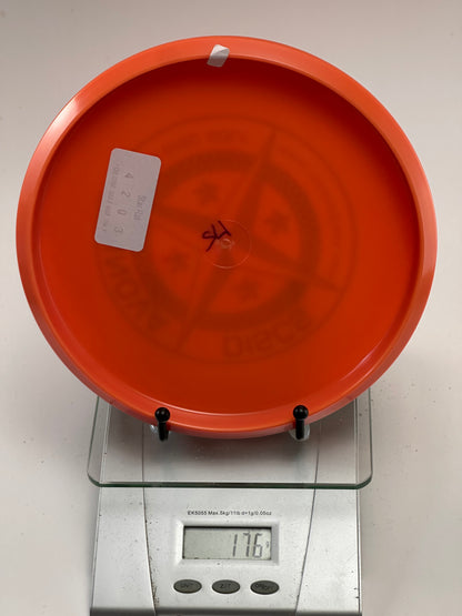 Innova Star Rat Midrange – Orange, Compass Stamp, 176g
