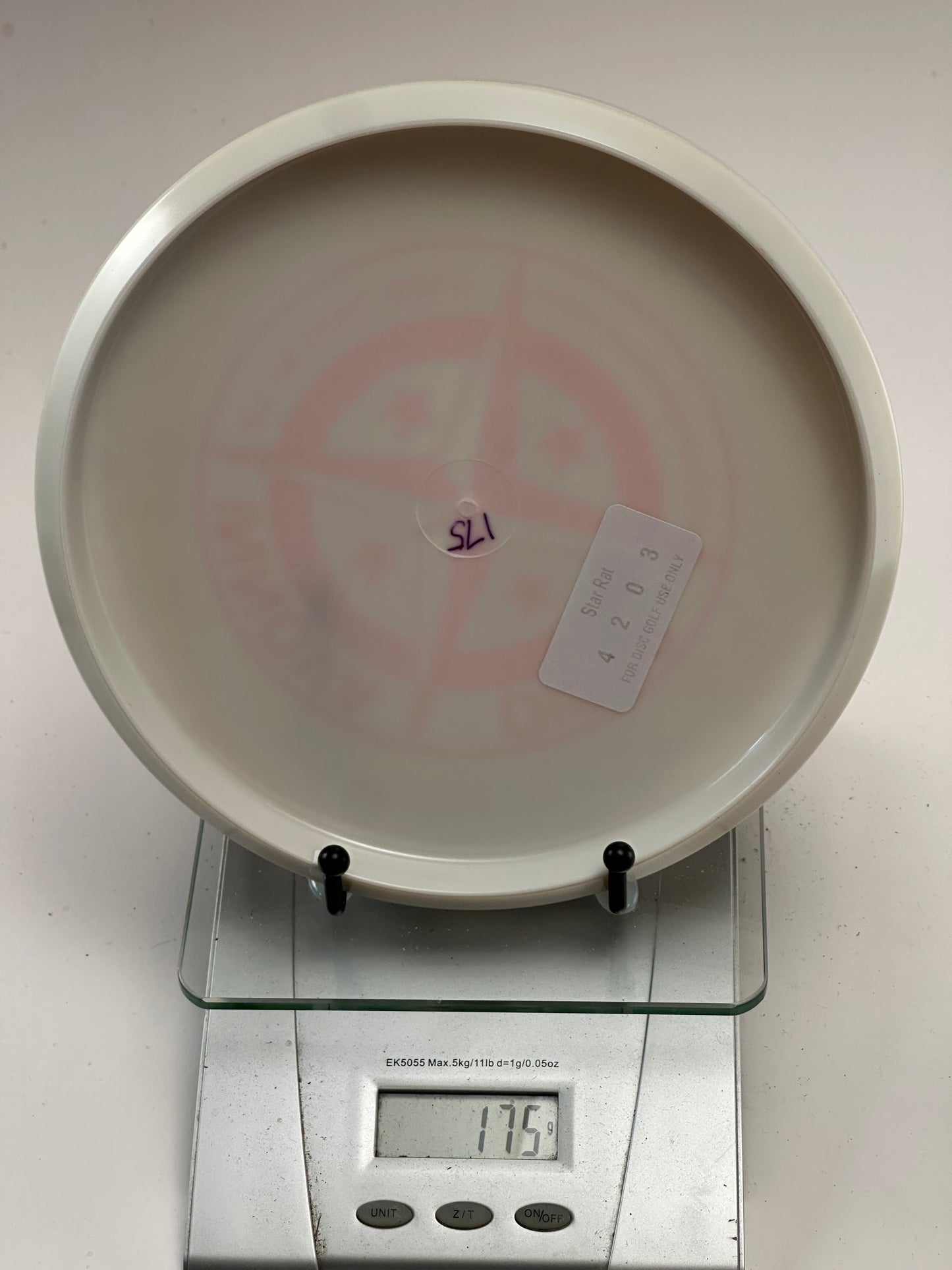 Innova Star Rat Midrange – White w/ Pink Compass Stamp