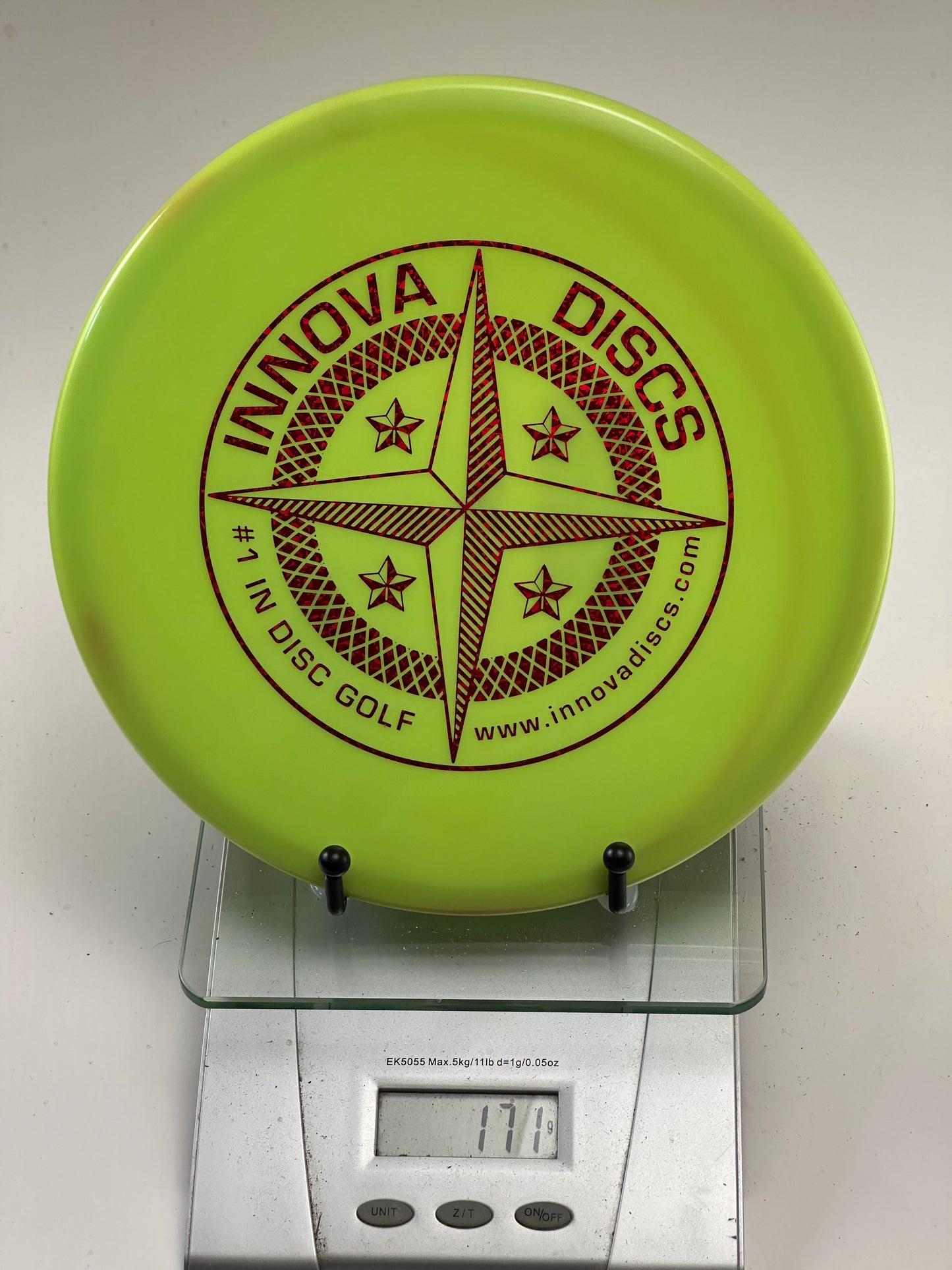 Innova Star Rat Midrange (171g) - Yellow, Compass Star Stamp