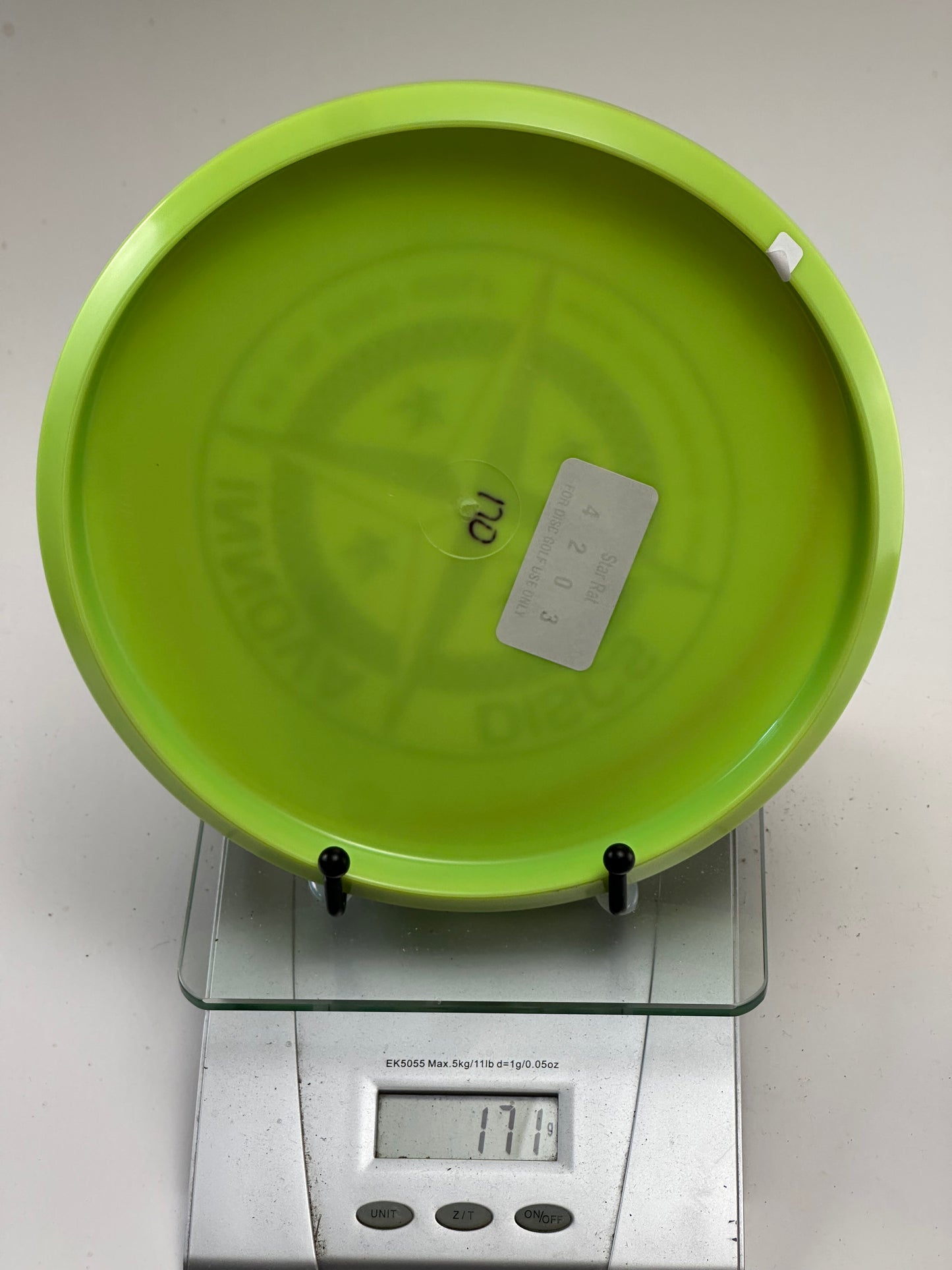 Innova Star Rat Midrange (171g) - Yellow, Compass Star Stamp