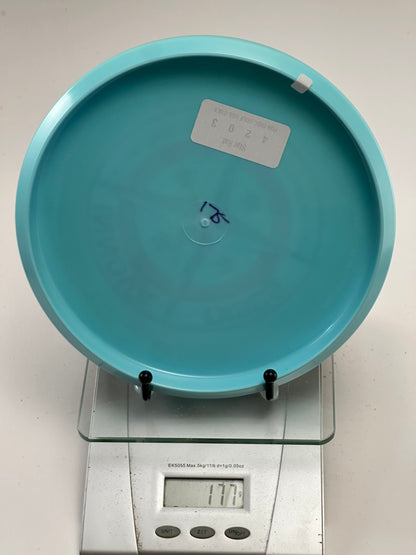 Innova Star Rat Midrange – Aqua Blue w/ Red Compass Stamp (177g)
