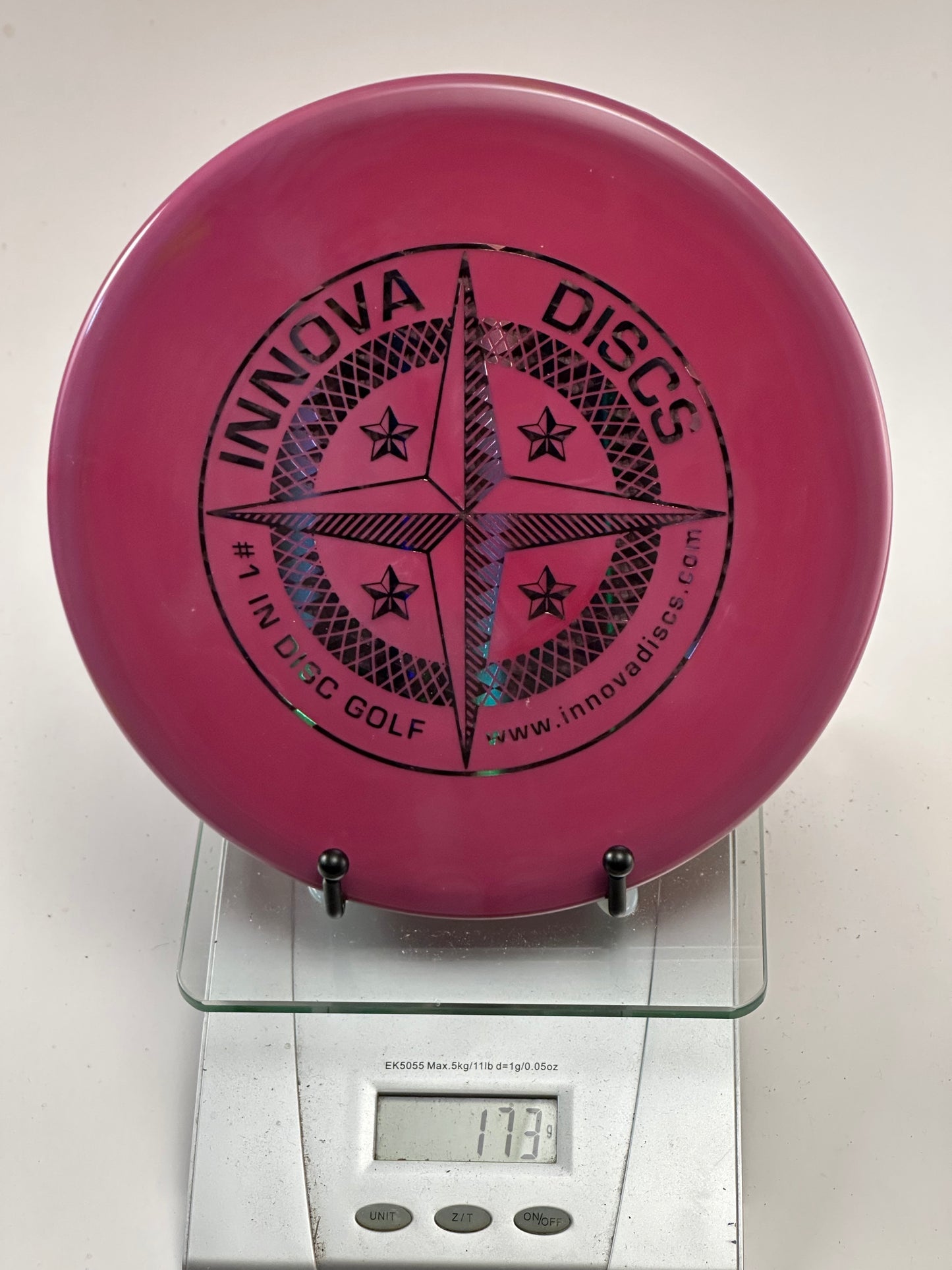 Innova Star Rat Midrange – Magenta w/ Compass Rose Stamp