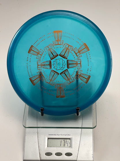 Innova Champion Rhyno Putter | Blue | 2018 Frozen Fund-Raiser Stamp