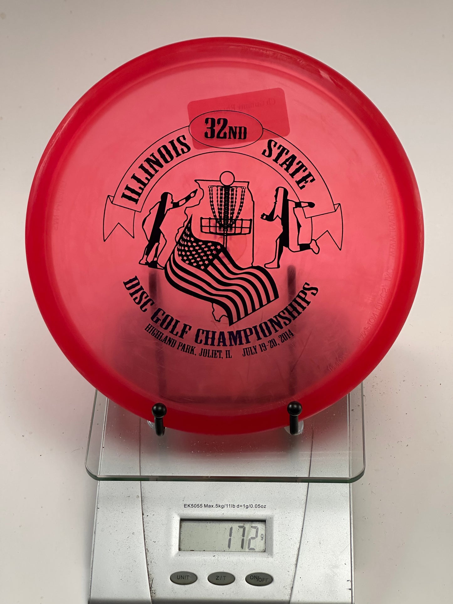 Innova Champion Rhyno Putter – 32nd Illinois State Disc Golf Championships Stamp