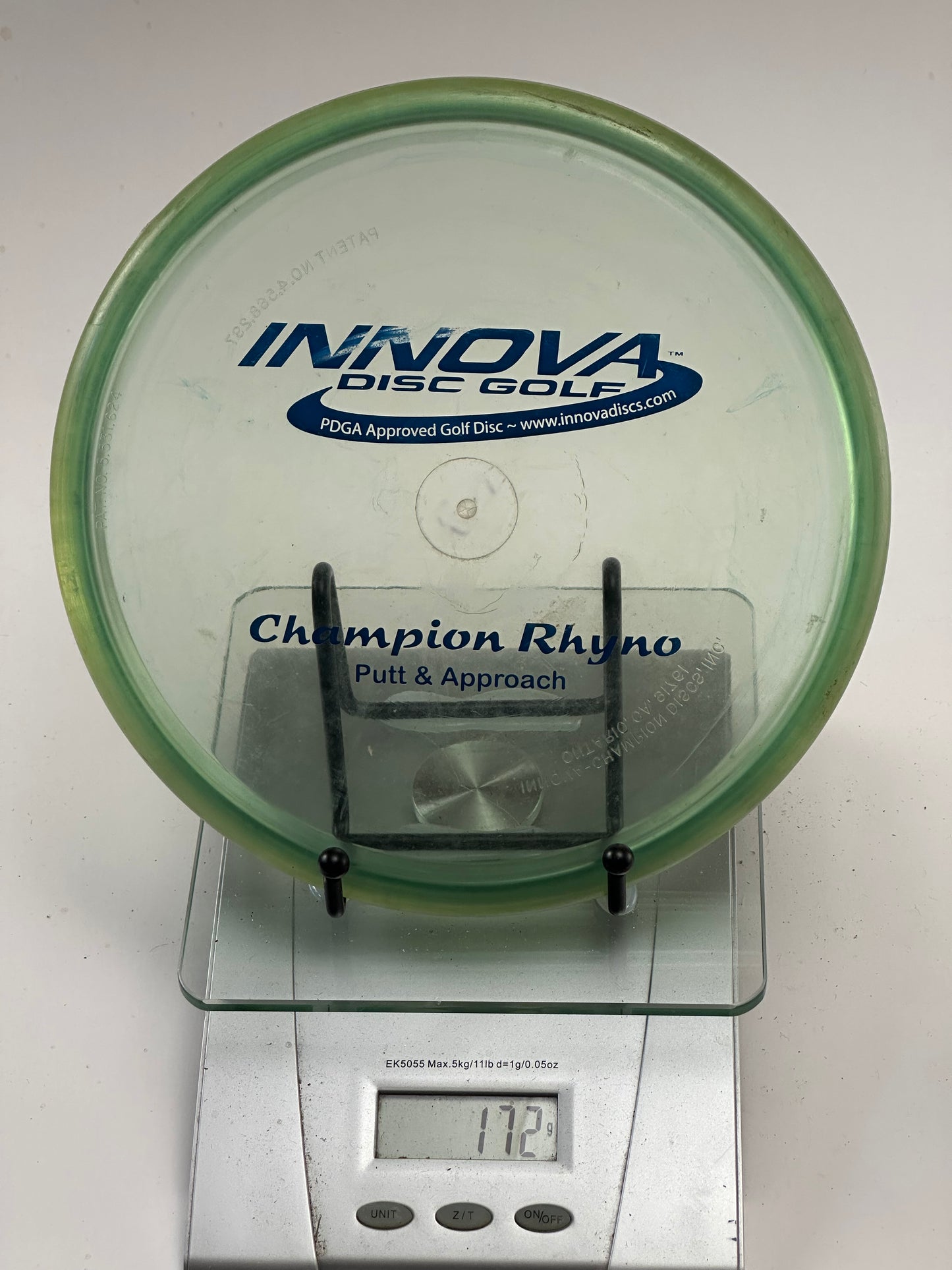 Innova Champion Rhyno Putt & Approach Disc - Translucent Light Green