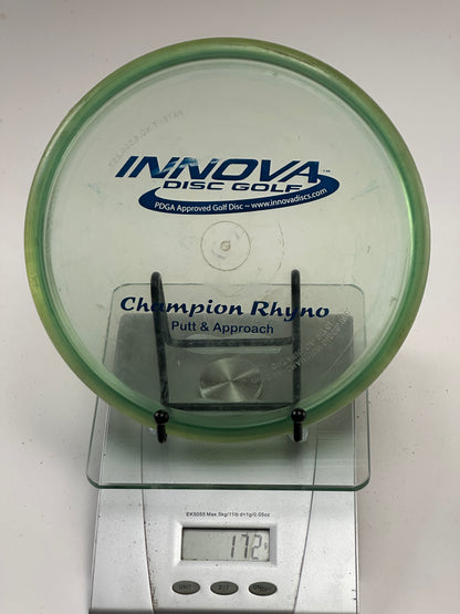 Innova Champion Rhyno Putt & Approach Disc - Translucent Light Green
