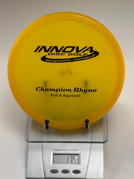 Innova Champion Rhyno Putter/Approach – Yellow Champion Plastic