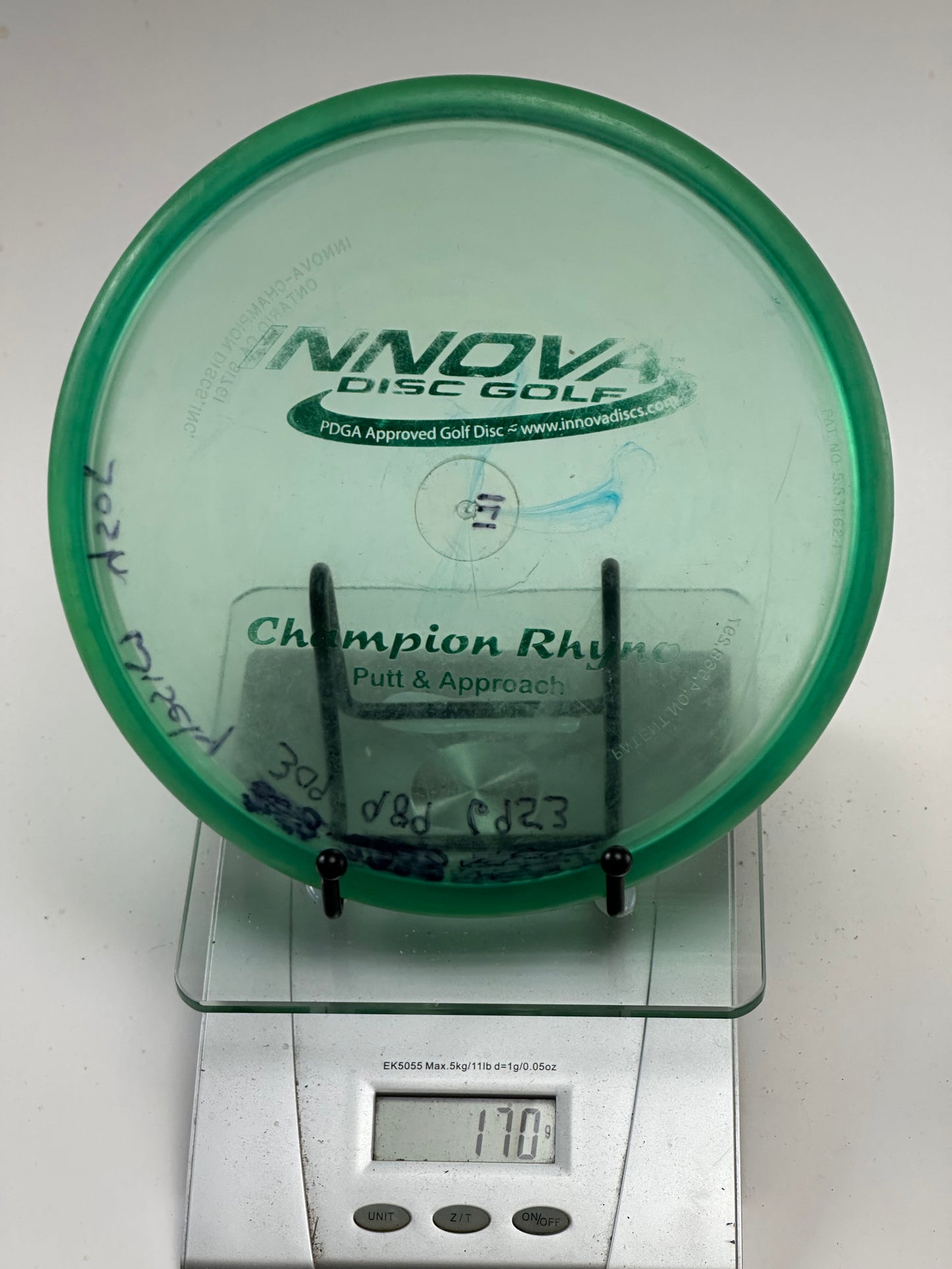 Innova Champion Rhyno Putter – Translucent Light Green