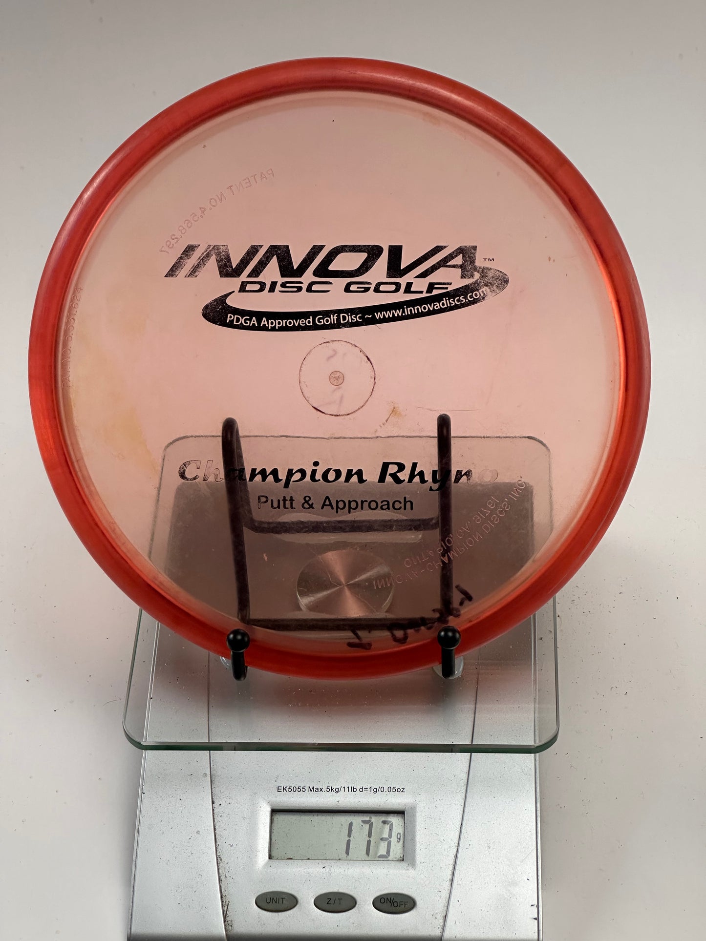 Innova Champion Rhyno (Champion) - Transparent Red