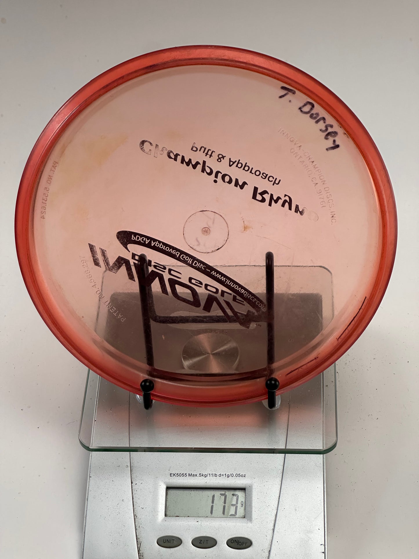 Innova Champion Rhyno (Champion) - Transparent Red