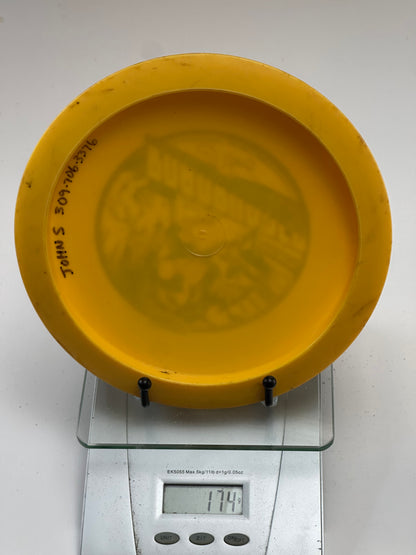Innova Star Roadrunner Distance Driver - Yellow (Barsby 2018 WC Stamp)