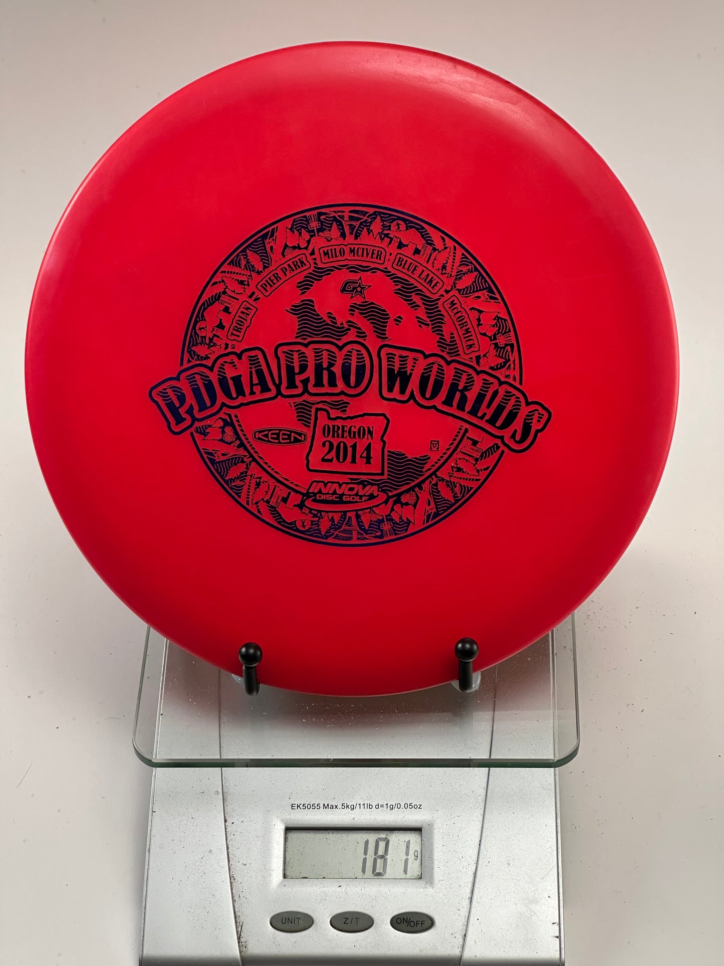 Innova KC Pro Roc – 2014 PDGA Pro Worlds Oregon Tournament Stamp